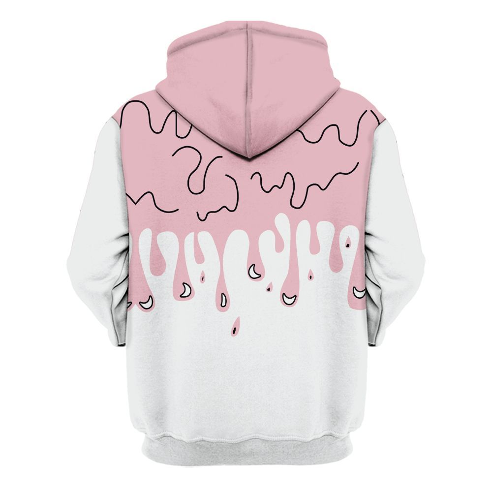 Hoodie To Match Air Max DN Pink Foam - Snake Trust No One Drip All Over Print