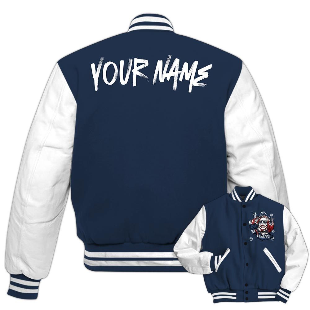 Varsity Jacket To Match Retro Olympic 6s - Custom Name Bad Girl HAHA Varsity Jacket Outfit 1505 NCT