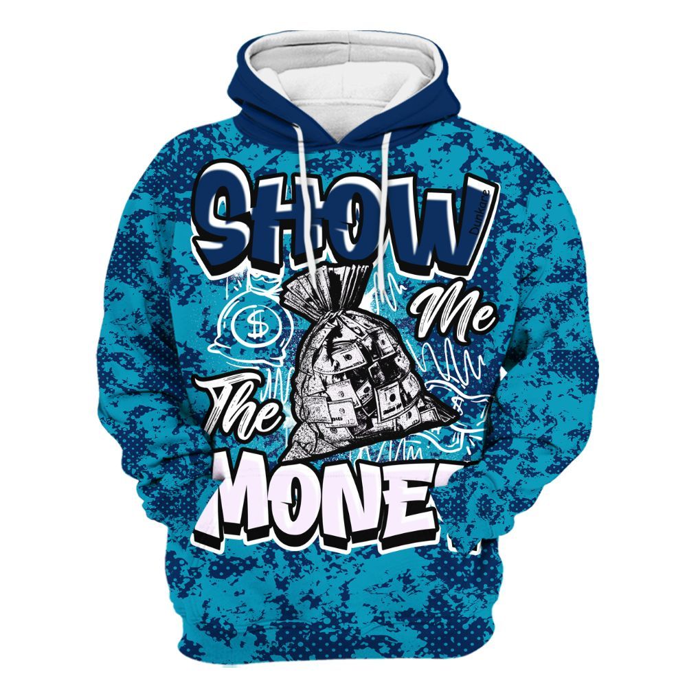 Hoodie To Match Kobe 5 X-Ray - Show Me The Money Retro All Over Print
