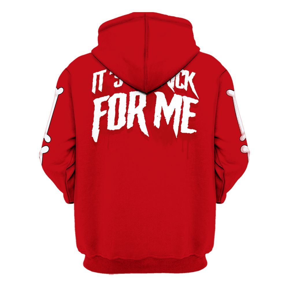 Hoodie To Match Air Griffey Max Gray Reds 1s - It's The Kick For Me All Over Print