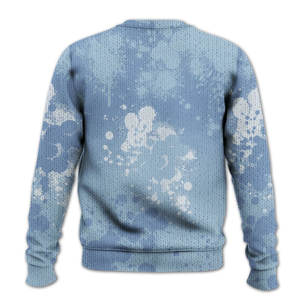 Knitted Sweater To Match Forget Me Not 4s - Trust No One Scary