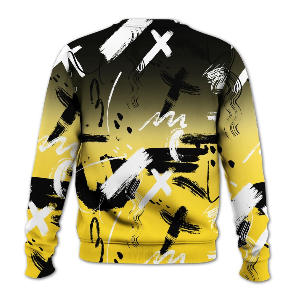 Sweatshirt To Match Retro Thunder 4s - Money Hustle Grind Pray All Over Print