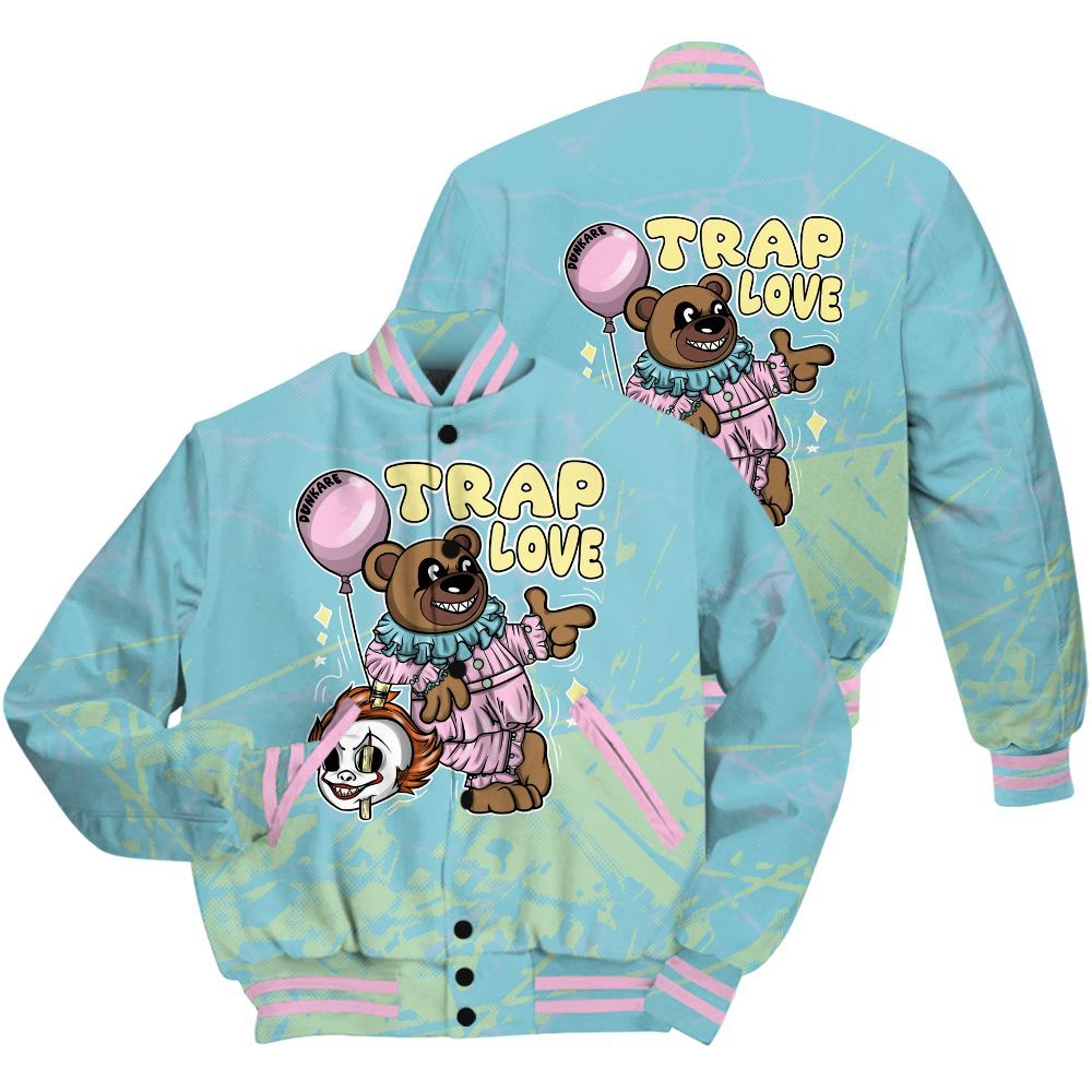 Varsity Jacket To Match SB Dunk Low Visty Shirt - Trap Loves Bear Profound All Over Print
