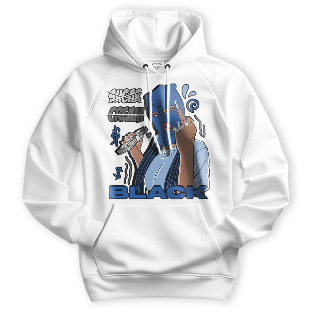 Sweatshirt To Match Low Space Royal 11s Hoodie - Black Sugarcream Unique Hoodie Unisex