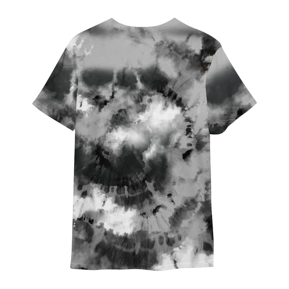 Shirt To Match Low 85 Metallic Black 1s - God Blessed Tie Dye All Over Print