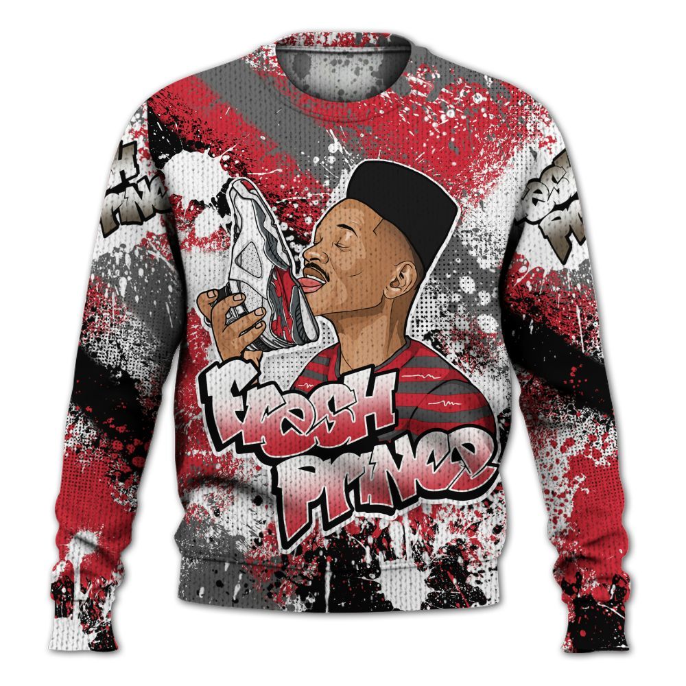 Sweater To Match Bunny 2025 8s - Fresh Sneaker Lick Graphic