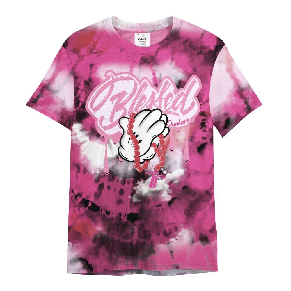 Shirt To Match KD 4 Aunt Pearl - God Blessed Tie Dye All Over Print