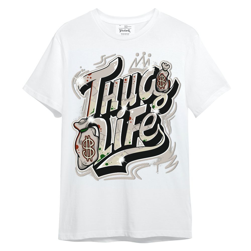 Shirt To Match El Grito 5s - Free Thug Living Graphic Unisex Shirt