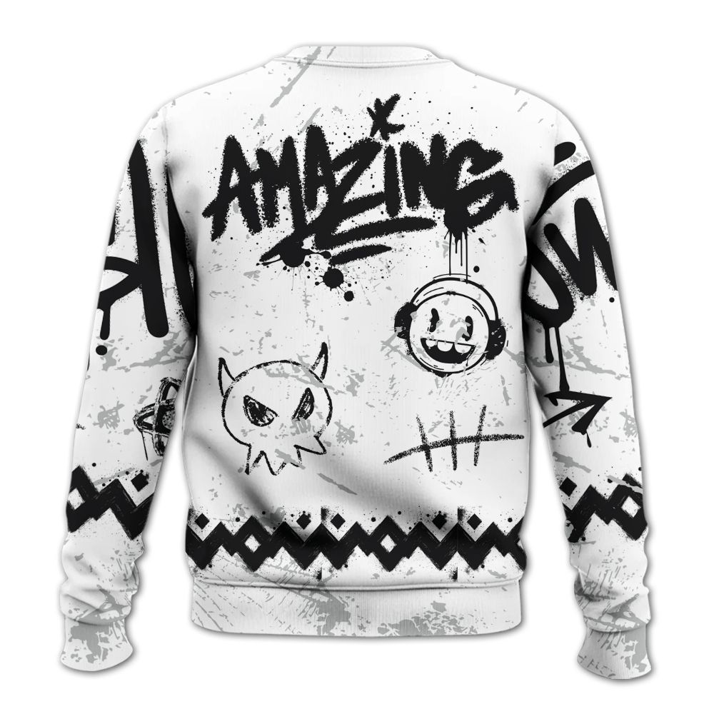 Sweatshirt To Match Kobe 9 Protro Halo - Friday Sneaker Crayon All Over Print