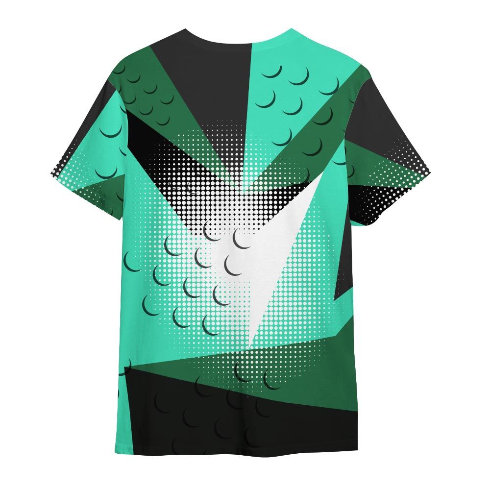 Dunkare Shirt Custom Name Number 23 5s, 3 Green Glow T-Shirt, To Match Sneaker Black Green Glow 3s Graphic Tee HDT