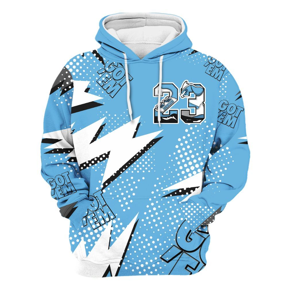 Hoodie To Match Melo 12s - Custom Name Number 23 5s All Over Print