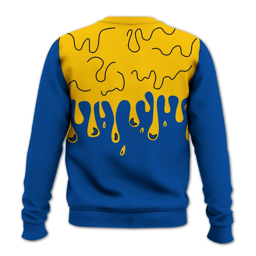 Sweatshirt To Match High Laney 1s - Snake Trust No One Drip All Over Print