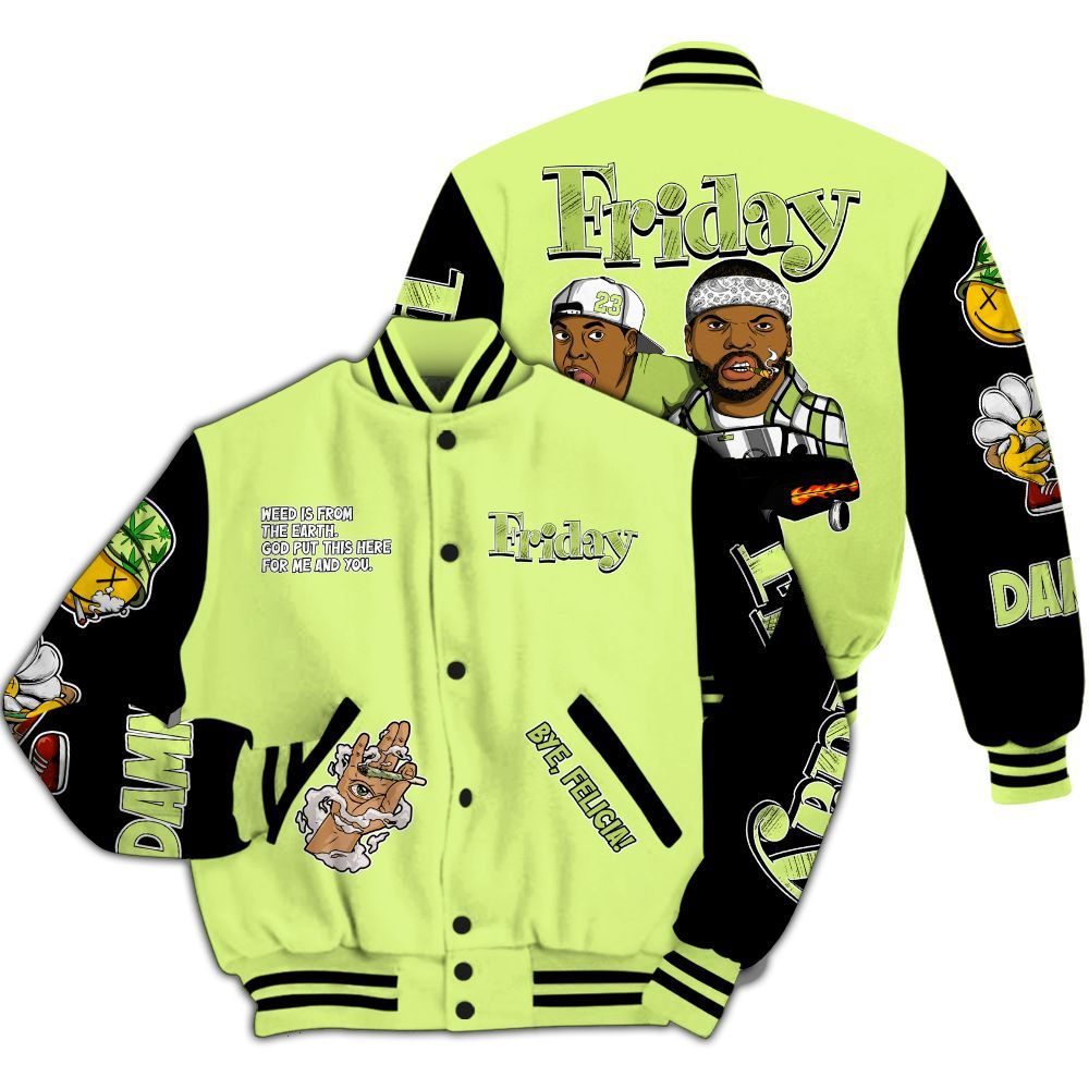 Varsity Jacket To Match Air Max SNDR Volt - Friday Sneaker Stress Style All Over Print