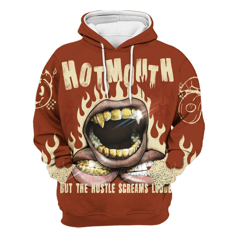 Hoodie To Match Retro Eastside Golf 12s - Mouth Burning Street Style All Over Print