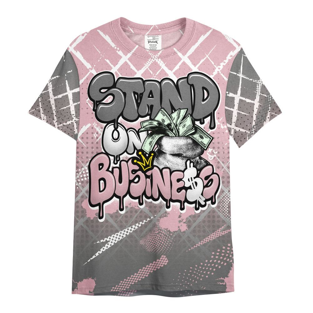 Shirt To Match Air Max DN Pink Foam - Halftone Stand Business Dripping All Over Print