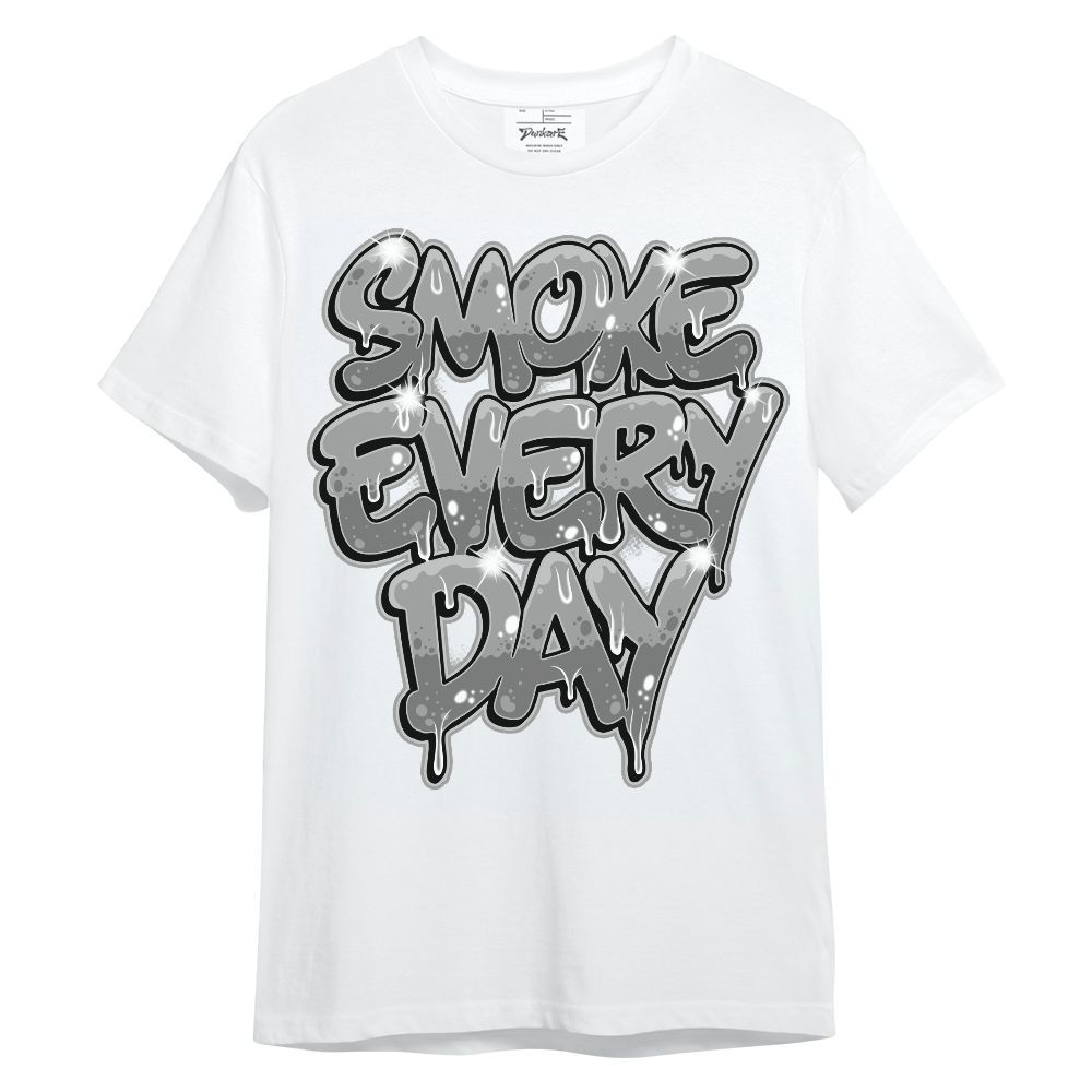 Shirt To Match Black Wolf Grey 12s - Smokes Every Day Graphic Unisex Shirt