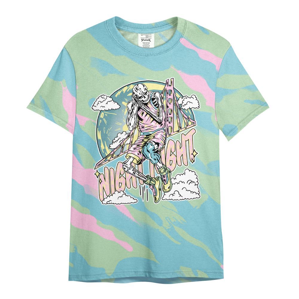 Shirt To Match SB Dunk Low Visty - Seeya Skeleton Colored All Over Print