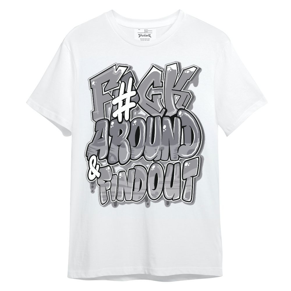 Shirt To Match Low Cement Grey 11s - F Around Find Out Graphic Unisex Shirt