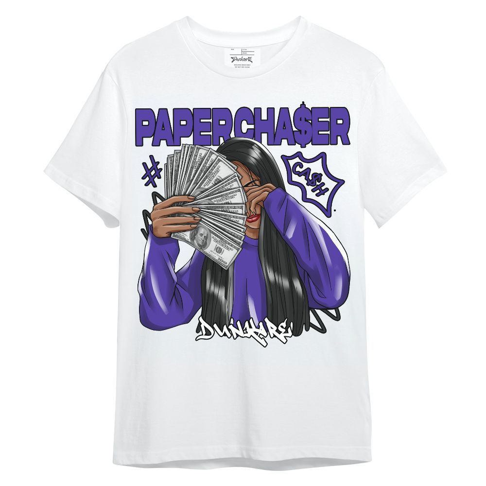 Shirt To Match Field Purple 12s - PaperChase Unqiue Unisex Shirt