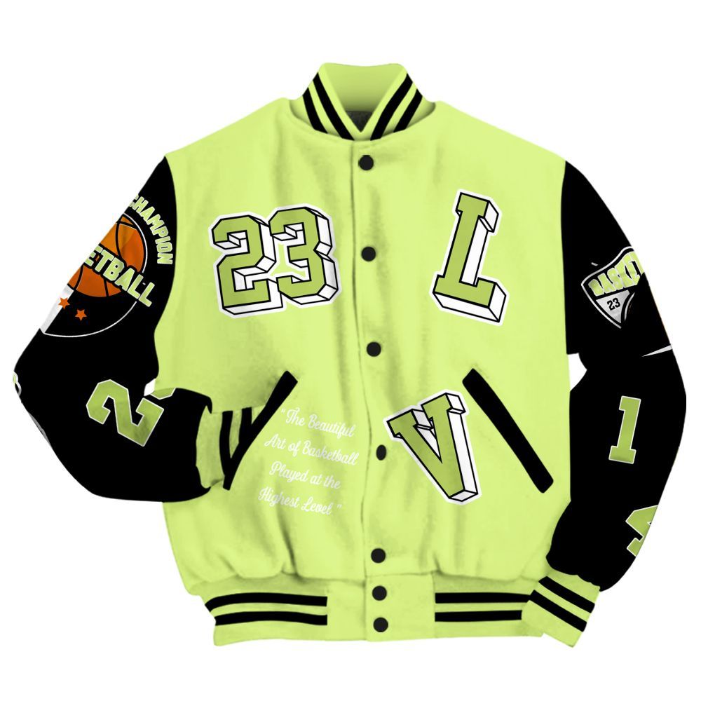Varsity Jacket To Match Air Max SNDR Volt - The GOAT Got Em Streetwear All Over Print