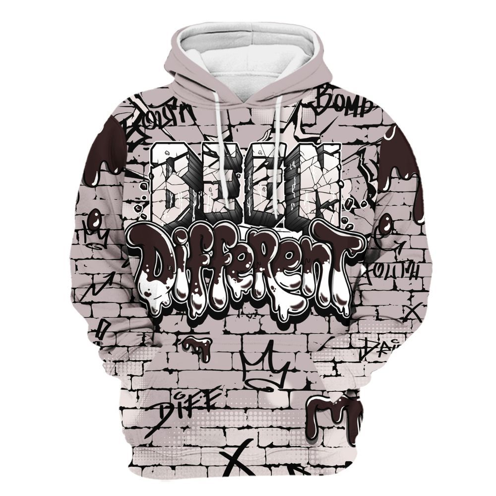 Hoodie To Match AMM Air Smokey Mauve 6s - Been Different All Over Print