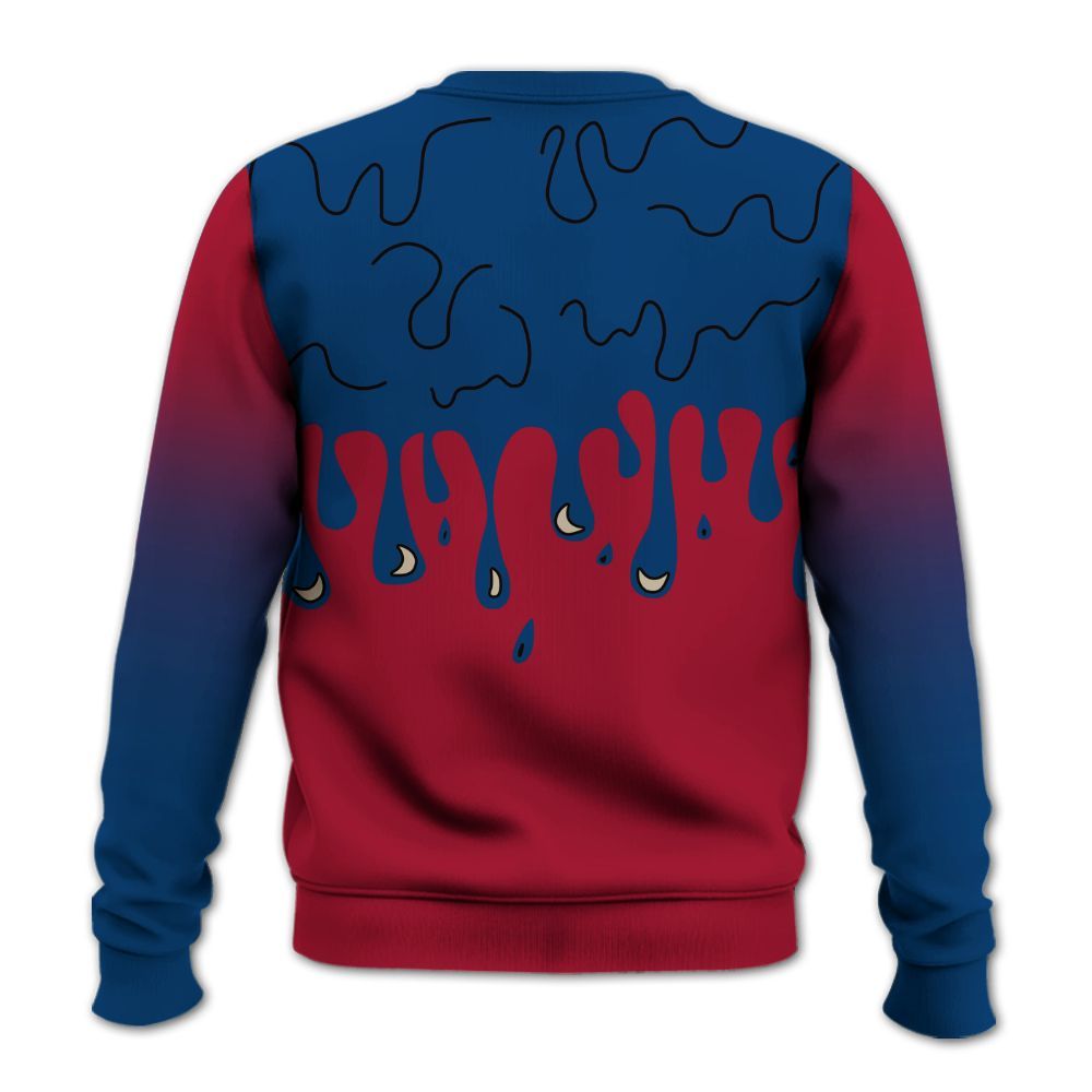 Sweatshirt To Match Rare Air 4s - Snake Trust No One Drip All Over Print