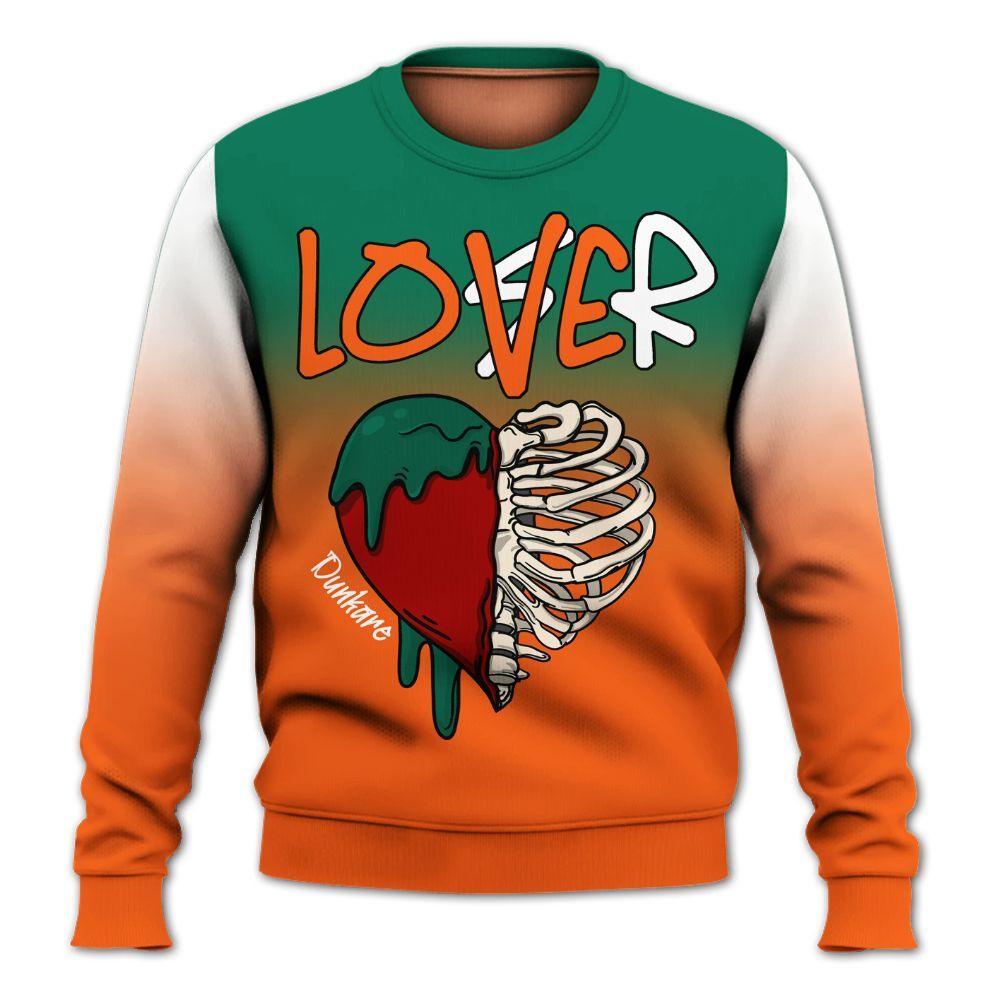 Sweatshirt To Match SoleFly Sail Gorge Green 3s - Loser Lover Dripping All Over Print