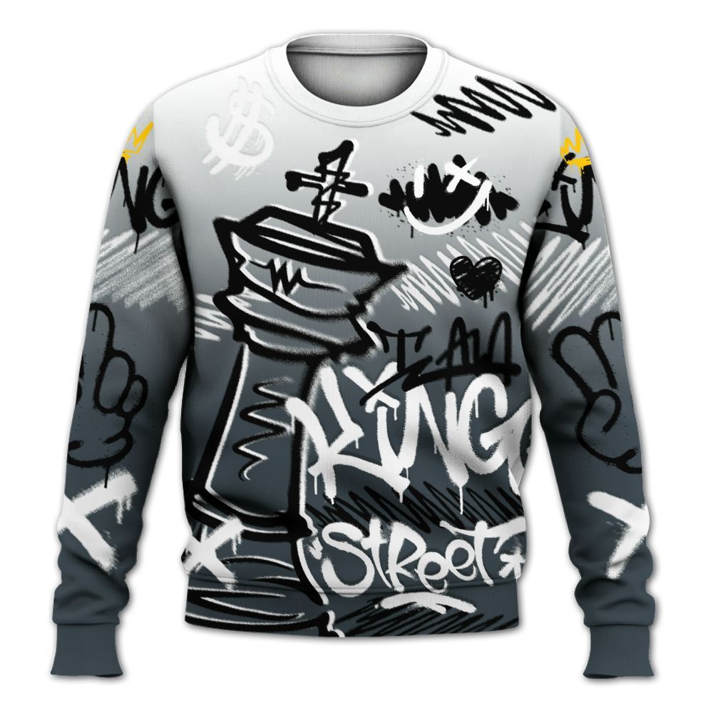 Sweatshirt To Match Air Max Sunder Gore Tex Black - Street King Chess Streetwear All Over Print