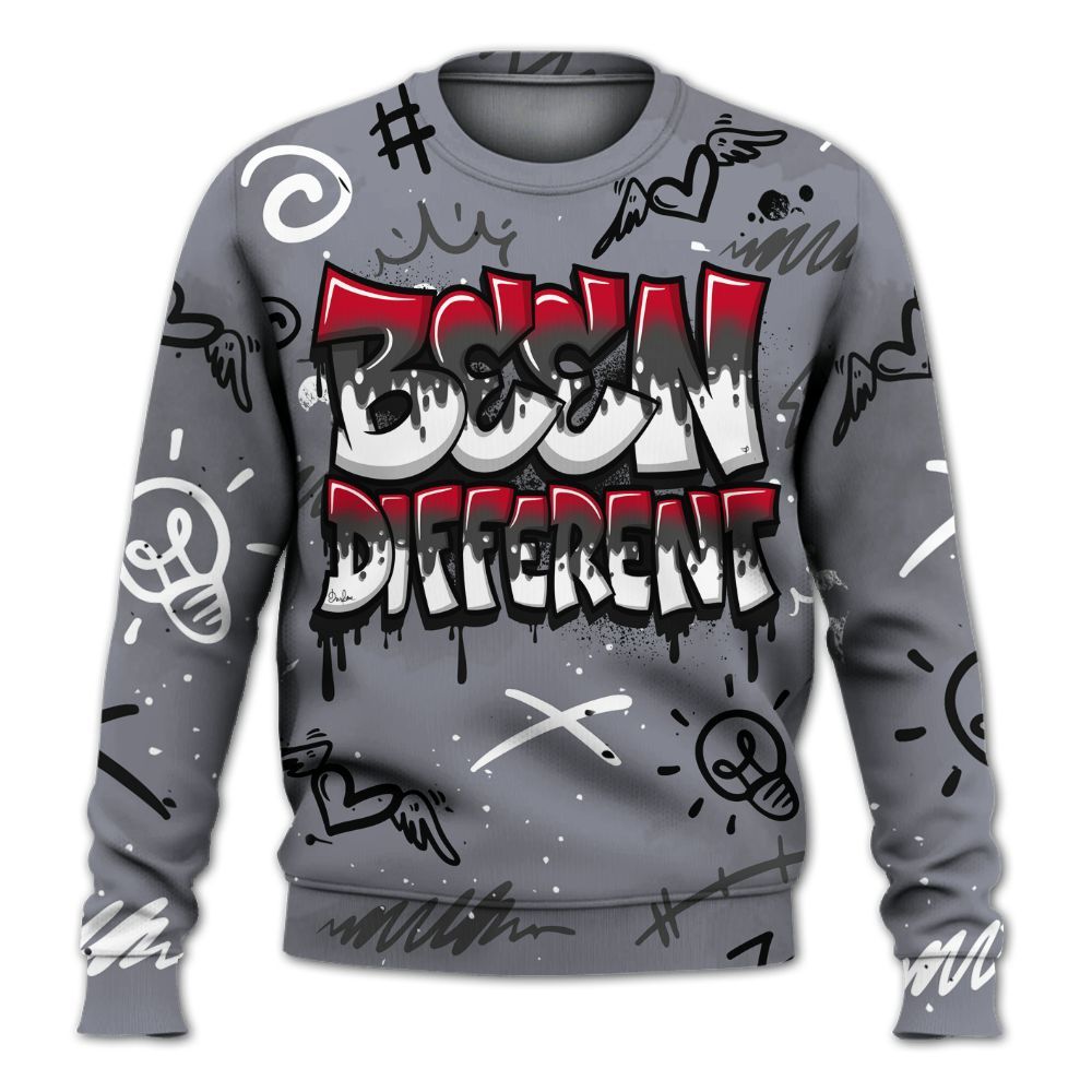 Sweatshirt To Match Retro Black Flint 13s - Drip Been Di2ferent All Over Print