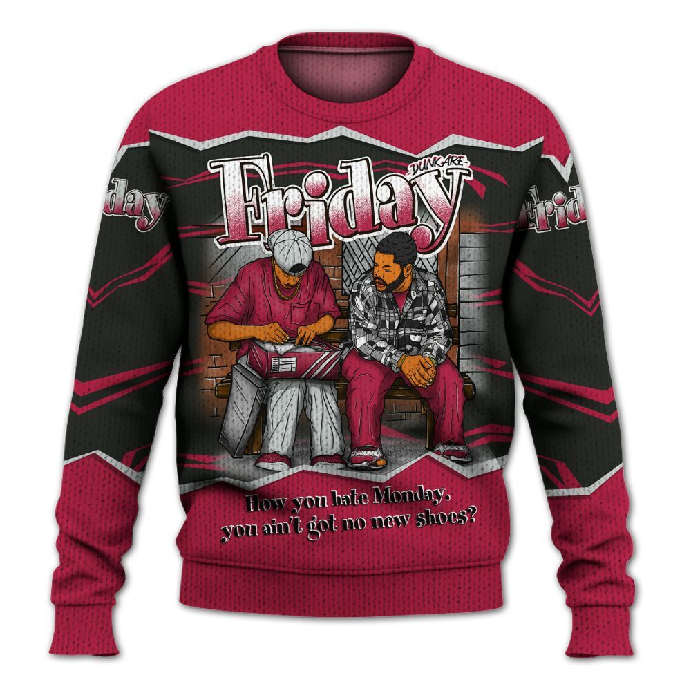 Sweater To Match Toro Bravo 4s - Friday Movie 90s TV Graphic