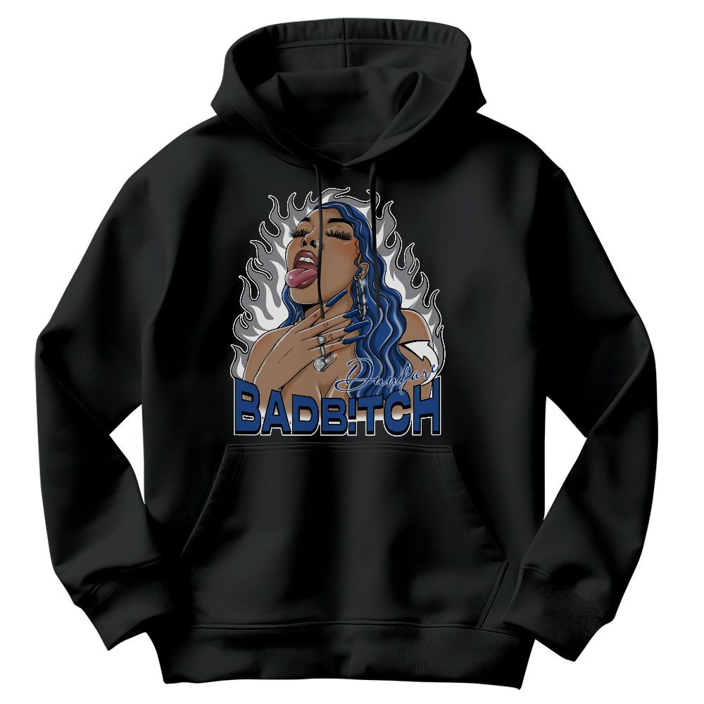 Sweatshirt To Match High OG True Blue 1s - Bad B!tch Graphic