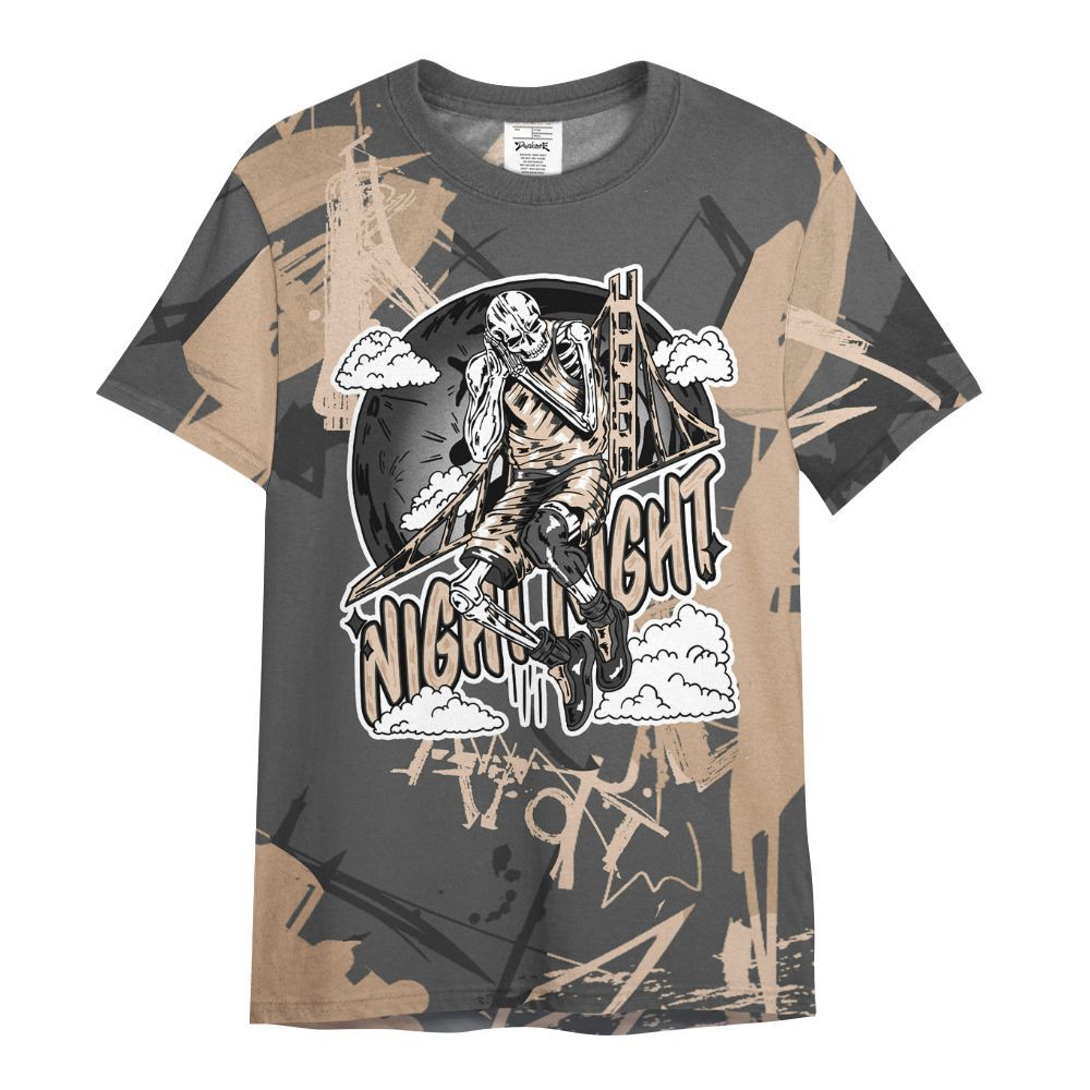 Shirt To Match Kobe 9 EM Mamba - Seeya Skeleton Messyz All Over Print