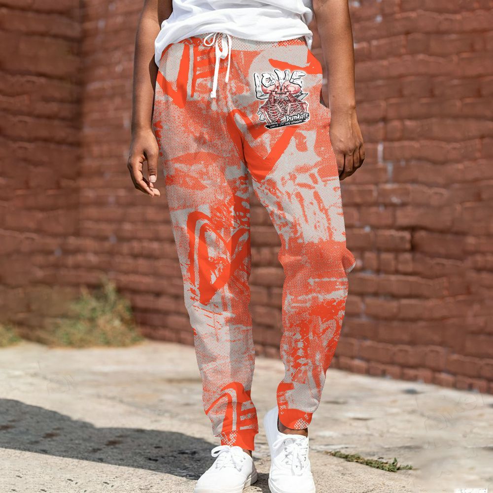 Sweatpant To Match Air Max 1 86 Cosmic Clay - Skull Love All Over Print