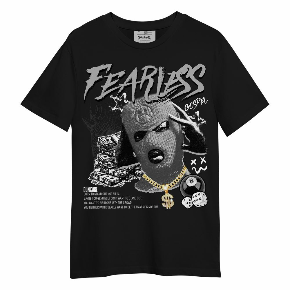 Shirt To Match NOCTA Black 2s - Fearless Gospel Streetwear Money Unisex Shirt