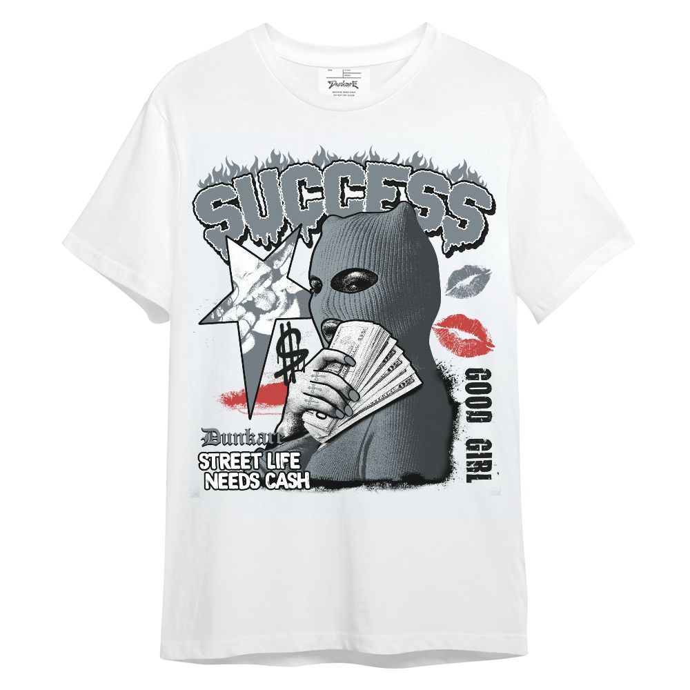 Shirt To Match Wolf Grey 13s - Success Money Good Girl Unisex Shirt