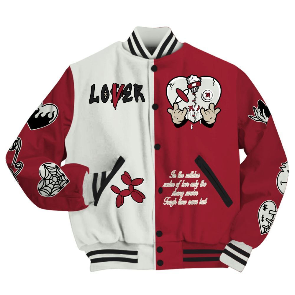 Varsity Jacket To Match Chicago 2025 40s - Loser Lover Heartbreak All Over Print