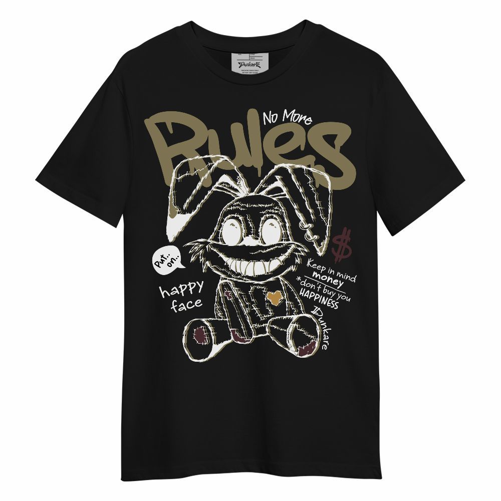 Shirt To Match Black Olive 7s - No More Rules Unisex Shirt