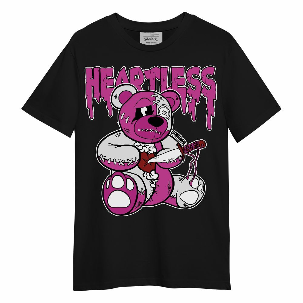 Shirt To Match Dunk Low Active Fuchsia - Heartless Bear Unisex Shirt
