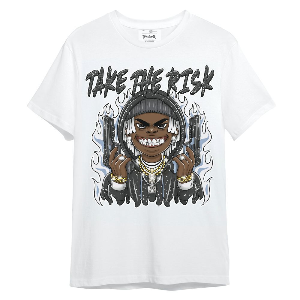 Shirt To Match Reverse Black White 6s - Take The Risk Unisex Shirt