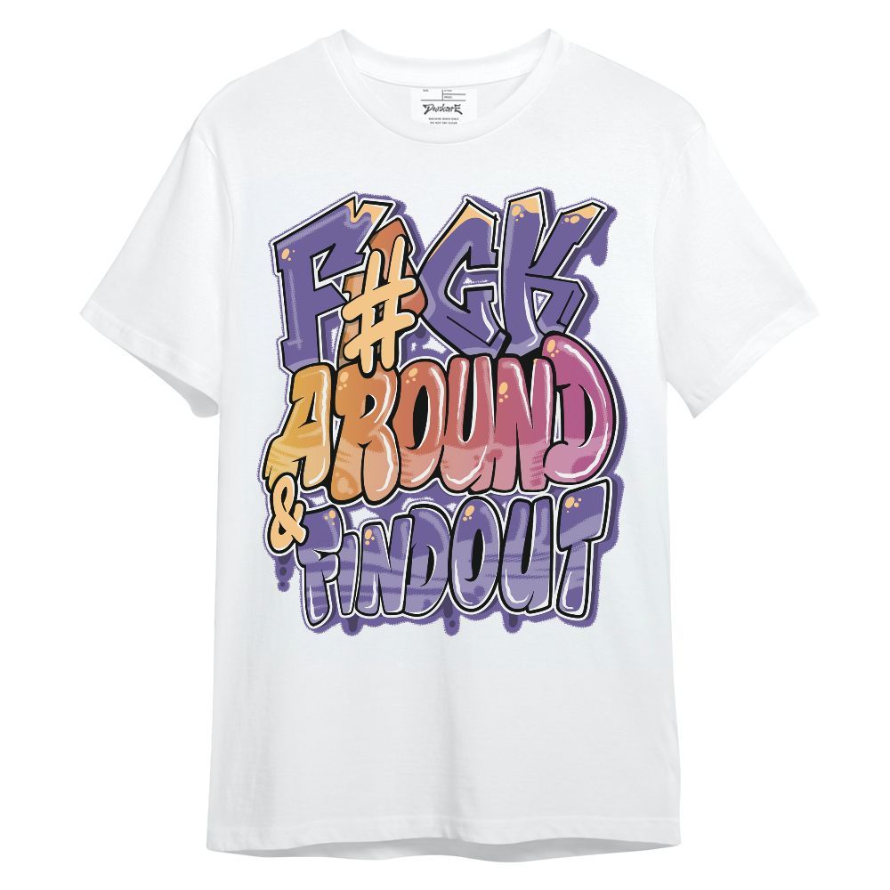 Shirt To Match Book Sunset 1s - F Around Find Out Graphic Unisex Shirt