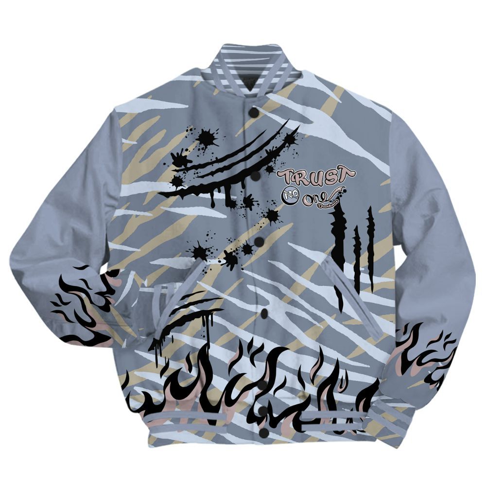 Varsity Jacket To Match Ja 2 Induction - Graphic Trust No One All Over Print