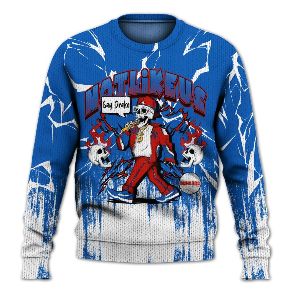 Sweater To Match Kobe 6 Game Royal - Don't Like Us Graphic