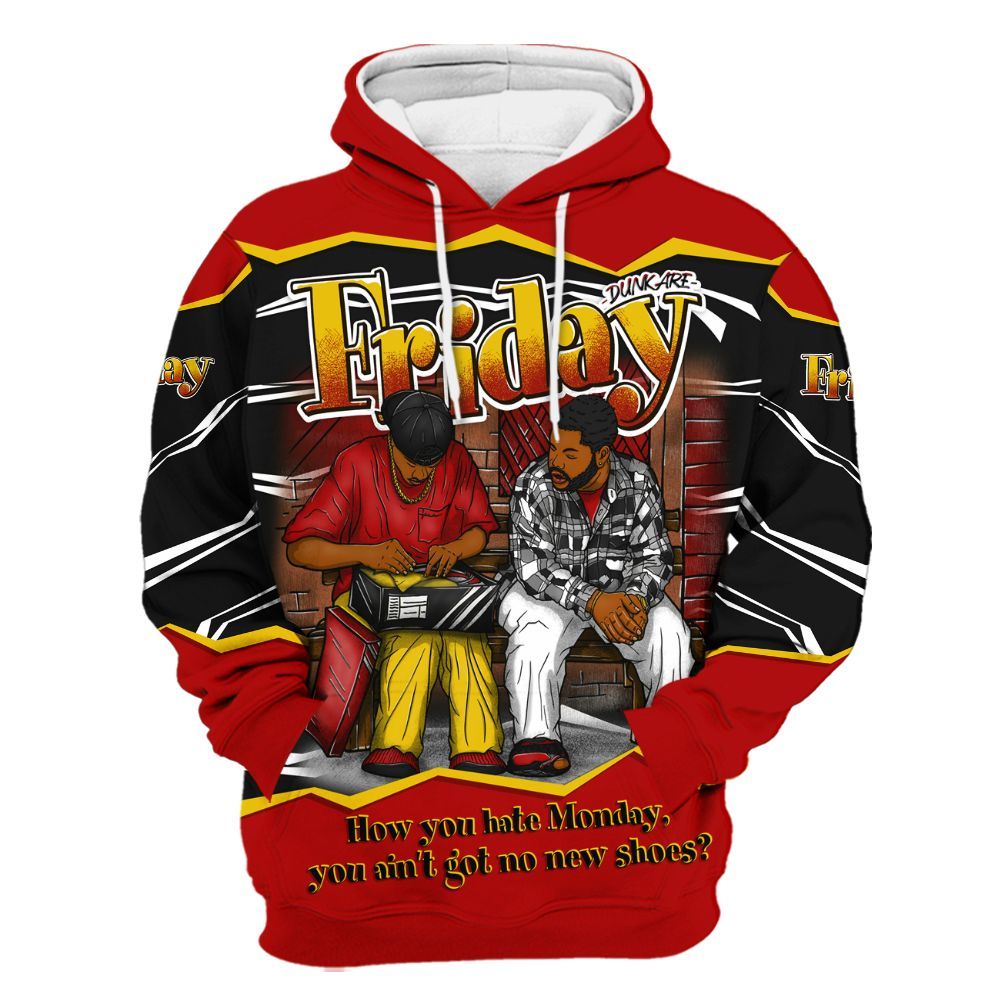 Hoodie To Match Low Lucky Cat 1s - Friday Movie 90s TV All Over Print