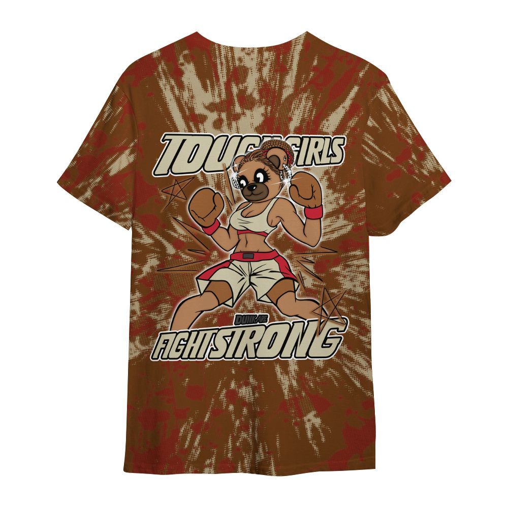 Shirt To Match Archaeo Brown 5s - Gritty Girls Bear Luxury All Over Print
