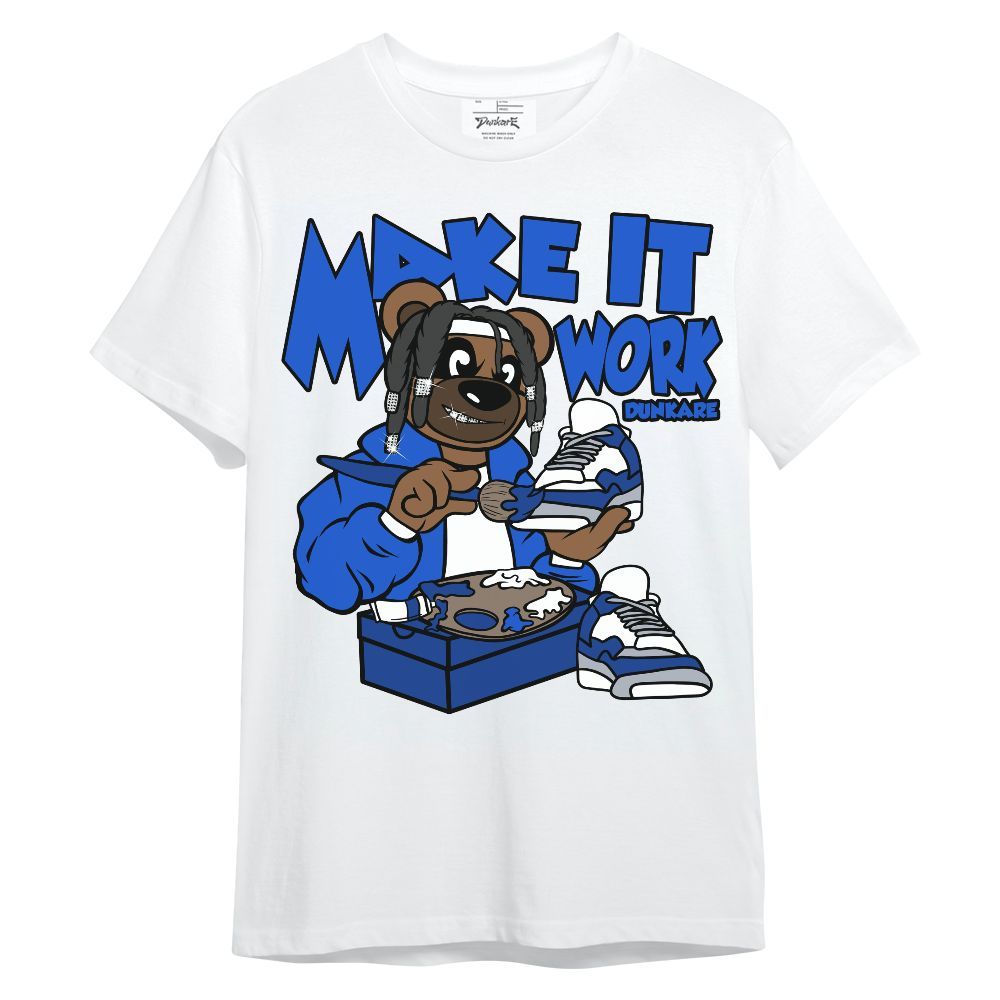 Shirt To Match Air Foamposite One Royal - Pull It Off Bear Unisex Shirt