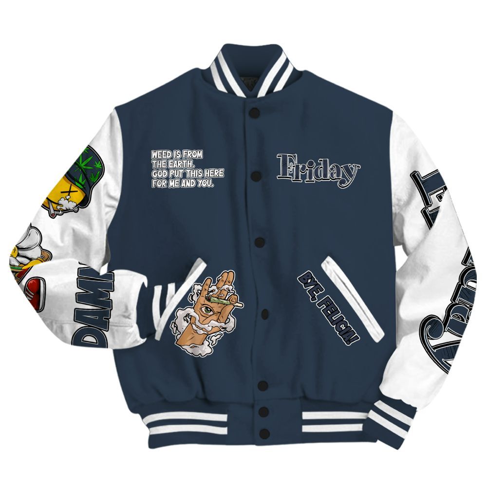 Varsity Jacket To Match Retro Olympic 6s - Friday Sneaker Stress Style All Over Print