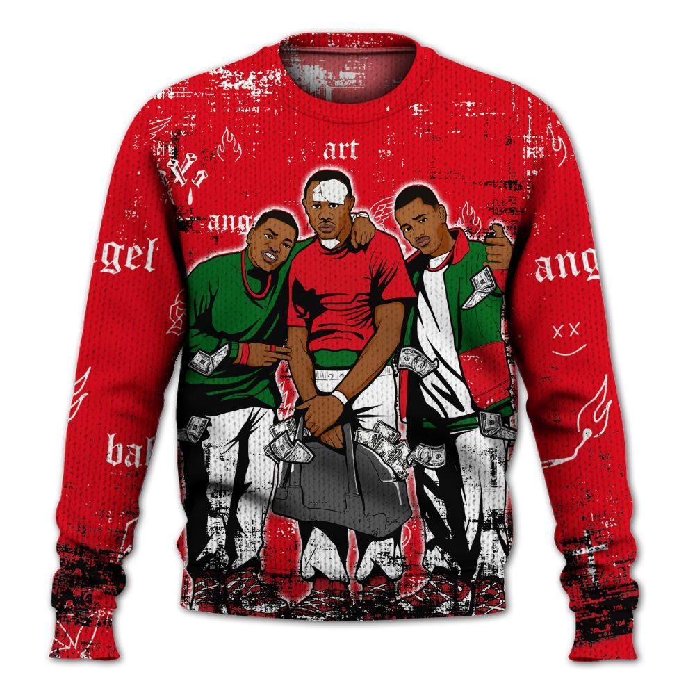 Sweater To Match Chicago 13s - Paid In Full Money Graphic