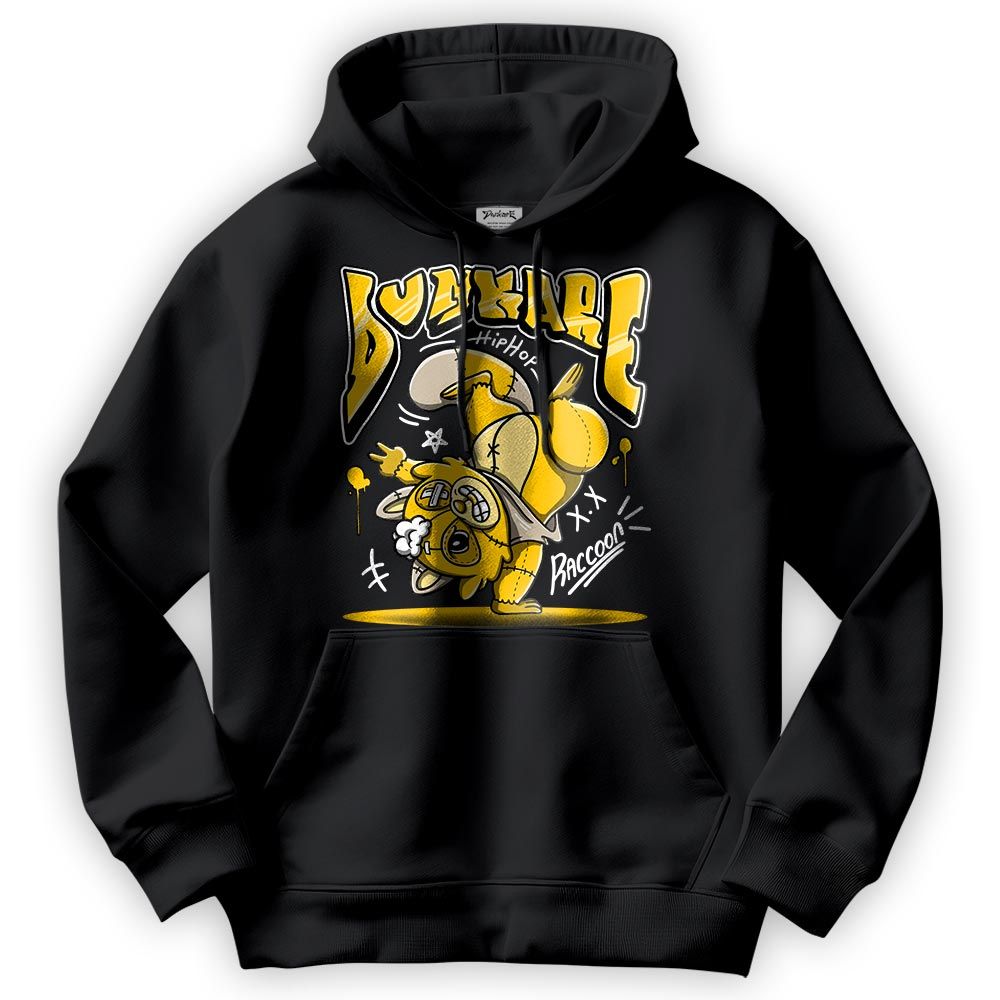 Sweatshirt To Match Vivid Sulfur 4s Hoodie - Freestyle Hip Hop Raccoon Hoodie Unisex 1505 DNY