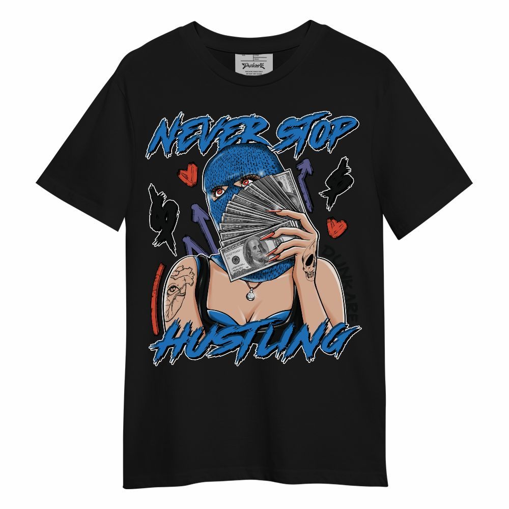Shirt To Match Hi-Res Blue 700s - Hustling Unque Unisex Shirt
