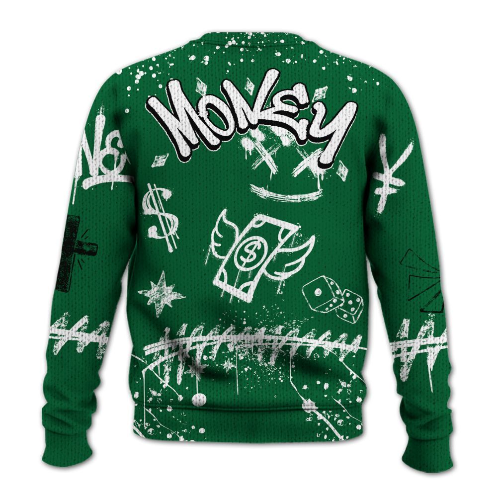 Sweater To Match Bucks 12s - Everybody Paid In Full Crayon Graphic